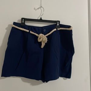 NWT Navy Khaki Shorts